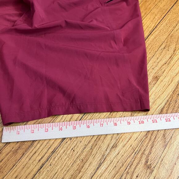 lululemon Shorts Mens 38 Current State Board Swim Hybrid Red Performance - Picture 9 of 9